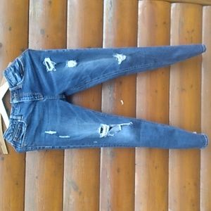 👖 Miss Me Jeans Skinny Distressed M100159 Sz 28  DESPERATELY SEEKING TRAVEL